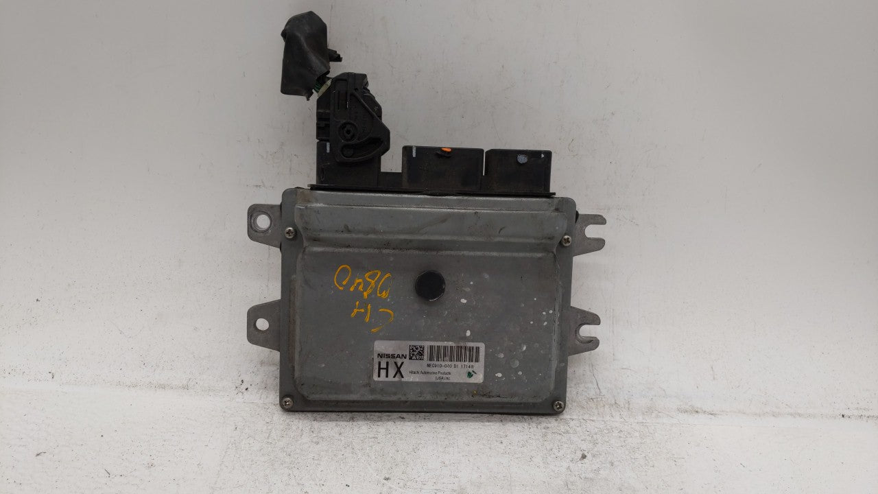 2012 Nissan Versa PCM Engine Computer ECU ECM PCU OEM P/N:MEC910-041 31036-3AA6B Fits OEM Used Auto Parts - Oemusedautoparts1.com