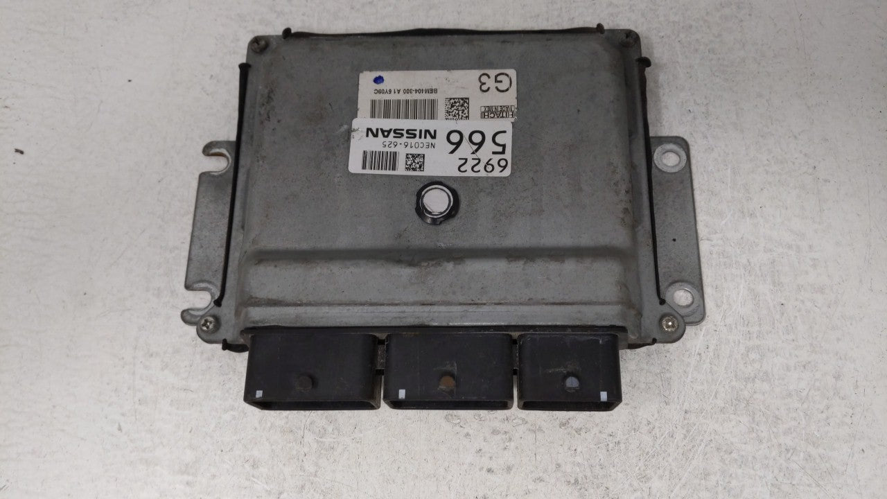 2013-2015 Nissan Sentra PCM Engine Computer ECU ECM PCU OEM P/N:BEM404-300 A1 NEC001-666 Fits 2013 2014 2015 OEM Used Auto Parts - Oemusedautoparts1.com