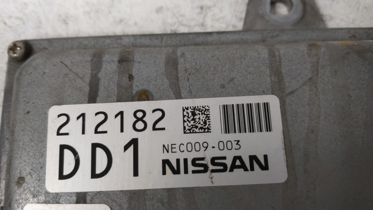 2014 Nissan Maxima PCM Engine Computer ECU ECM PCU OEM P/N:NEC009-003 A1H-3MD Fits OEM Used Auto Parts - Oemusedautoparts1.com