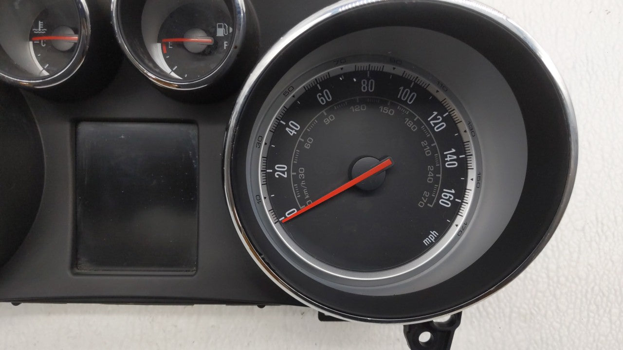 2013 Buick Encore Instrument Cluster Speedometer Gauges P/N:95136693 Fits OEM Used Auto Parts - Oemusedautoparts1.com