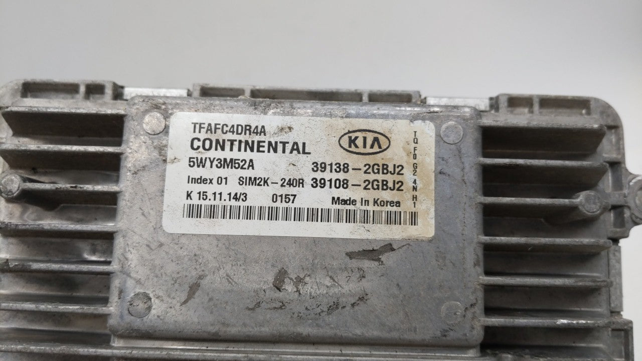 2015-2015 Kia Optima Engine Computer Ecu Pcm Ecm Pcu Oem 178794 - Oemusedautoparts1.com