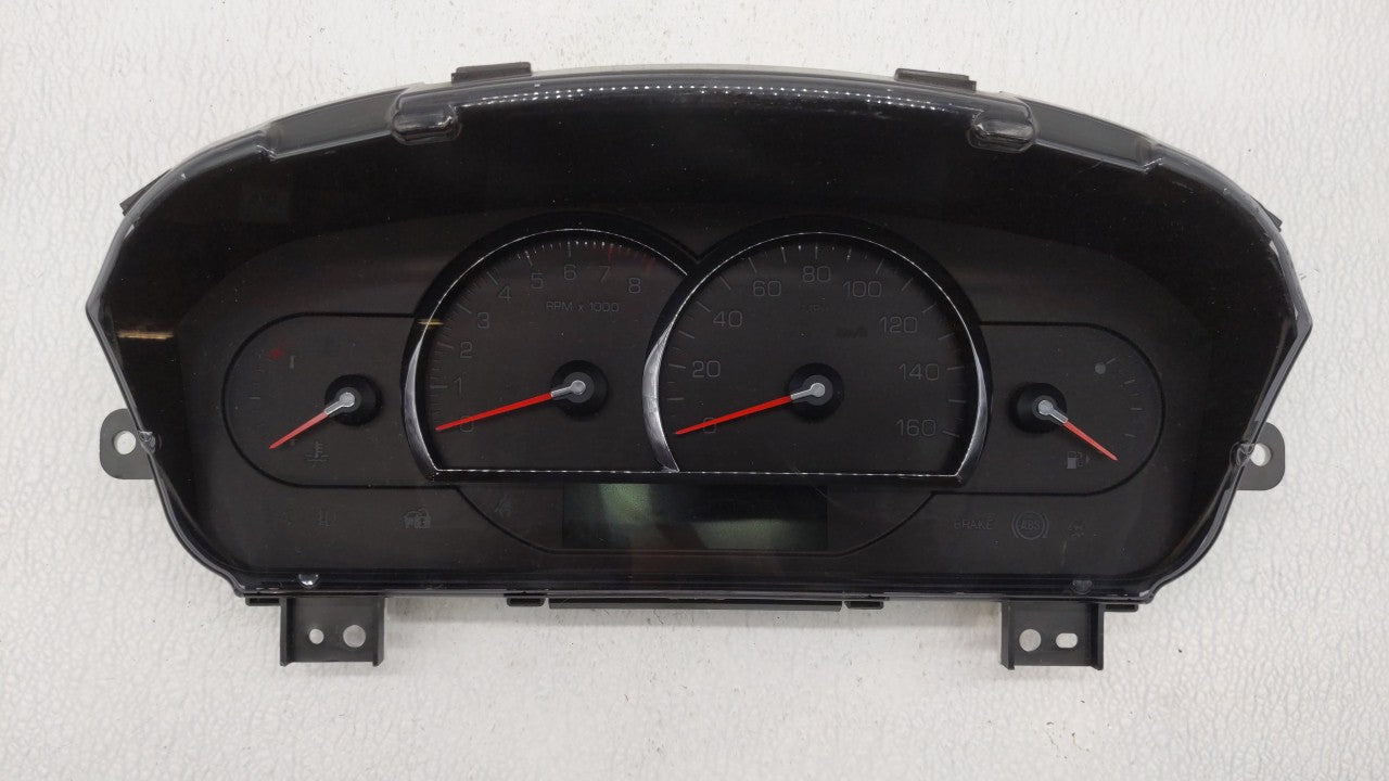 2008 Cadillac Srx Instrument Cluster Speedometer Gauges P/N:25961448 25904017 Fits 2009 OEM Used Auto Parts - Oemusedautoparts1.com