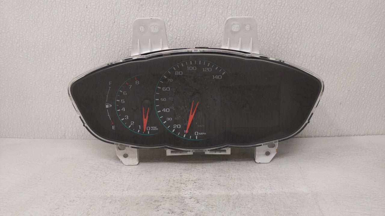 2017-2018 Chevrolet Sonic Instrument Cluster Speedometer Gauges P/N:42693977 42574339 Fits 2017 2018 OEM Used Auto Parts - Oemusedautoparts1.com