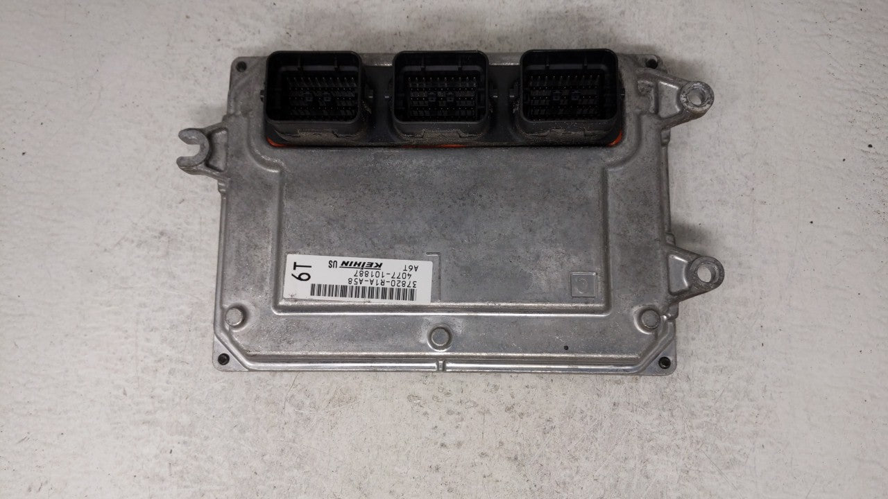 2012-2013 Honda Civic PCM Engine Computer ECU ECM PCU OEM P/N:37820-R1A-A56 37820-R1A-A59 Fits 2012 2013 OEM Used Auto Parts - Oemusedautoparts1.com