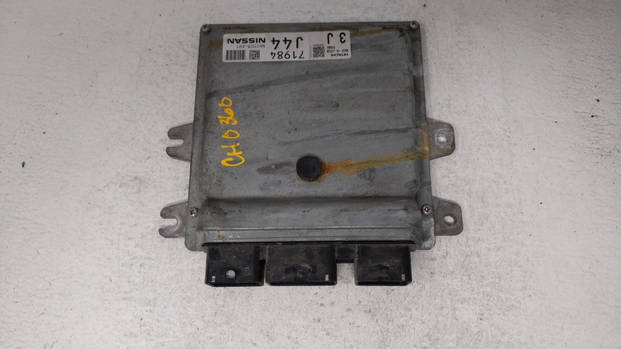 2014 Nissan Murano PCM Engine Computer ECU ECM PCU OEM P/N:NEC003-691 NEC003-690 Fits OEM Used Auto Parts - Oemusedautoparts1.com