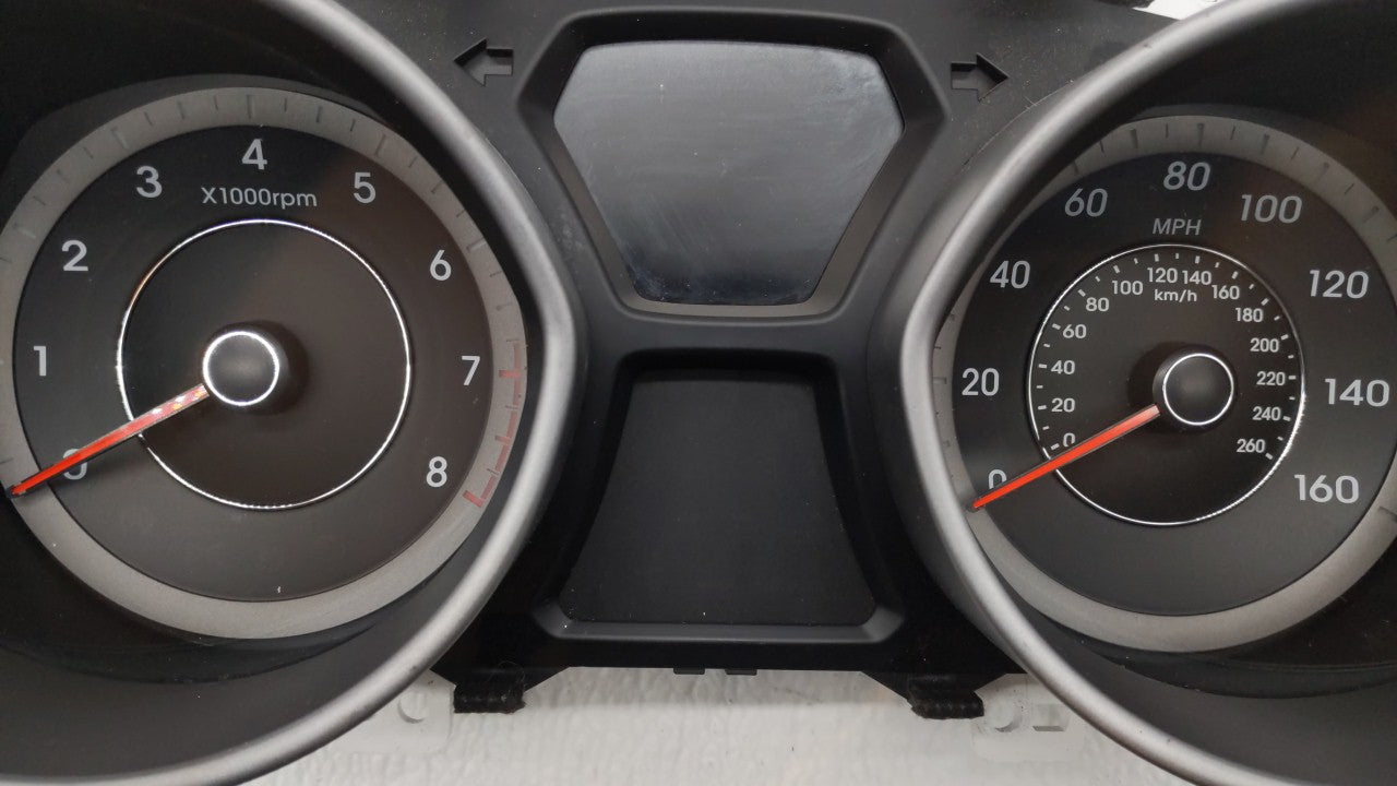 2014-2016 Hyundai Elantra Instrument Cluster Speedometer Gauges P/N:94004-3X210 94004-3Y010 Fits 2014 2015 2016 OEM Used Auto Parts - Oemusedautoparts1.com