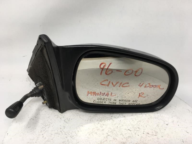 1998 Honda Civic Side Mirror Replacement Passenger Right View Door Mirror P/N:BLACK PASSENGER RIGHT Fits OEM Used Auto Parts - Oemusedautoparts1.com