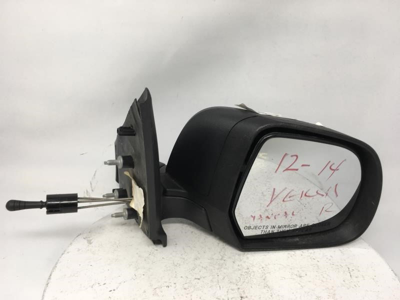 2013 Nissan Versa Side Mirror Replacement Passenger Right View Door Mirror P/N:BLACK PASSENGER RIGHT Fits OEM Used Auto Parts - Oemusedautoparts1.com