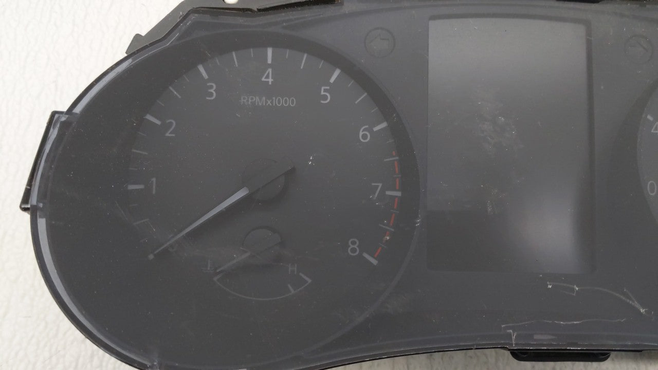 2014-2015 Nissan Rogue Instrument Cluster Speedometer Gauges P/N:248109TA3A 248104BA0C Fits 2014 2015 OEM Used Auto Parts - Oemusedautoparts1.com