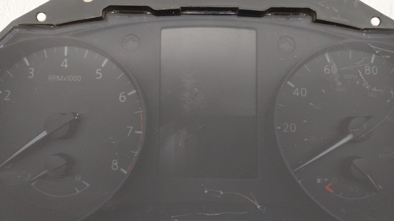 2014-2015 Nissan Rogue Instrument Cluster Speedometer Gauges P/N:248109TA3A 248104BA0C Fits 2014 2015 OEM Used Auto Parts - Oemusedautoparts1.com