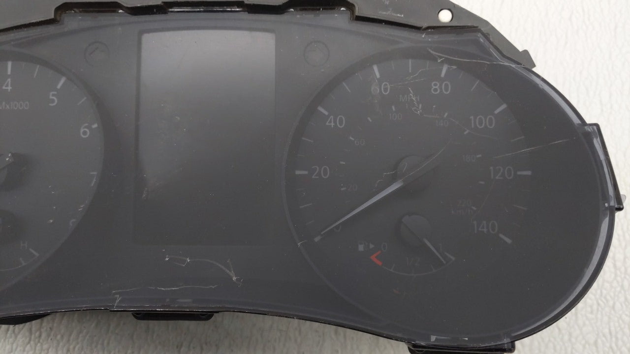 2014-2015 Nissan Rogue Instrument Cluster Speedometer Gauges P/N:248109TA3A 248104BA0C Fits 2014 2015 OEM Used Auto Parts - Oemusedautoparts1.com