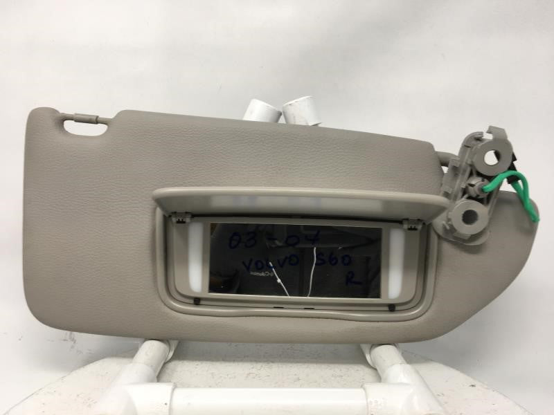2004 Volvo S60 Sun Visor Shade Replacement Passenger Right Mirror Fits 2002 2003 OEM Used Auto Parts - Oemusedautoparts1.com