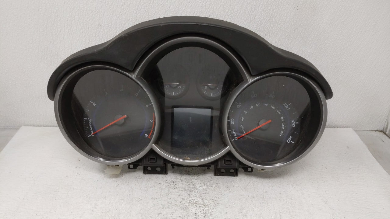 2011 Chevrolet Cruze Instrument Cluster Speedometer Gauges P/N:811511914 769212-670A Fits OEM Used Auto Parts - Oemusedautoparts1.com