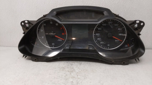 2010-2012 Audi A4 Instrument Cluster Speedometer Gauges P/N:8K0920950H,8K0 920 950 E 8K0 920 950 H Fits 2010 2011 2012 OEM Used Auto Parts