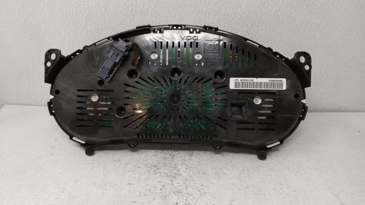 2011 Chevrolet Equinox Instrument Cluster Speedometer Gauges P/N:20978081 20978079 Fits OEM Used Auto Parts - Oemusedautoparts1.com