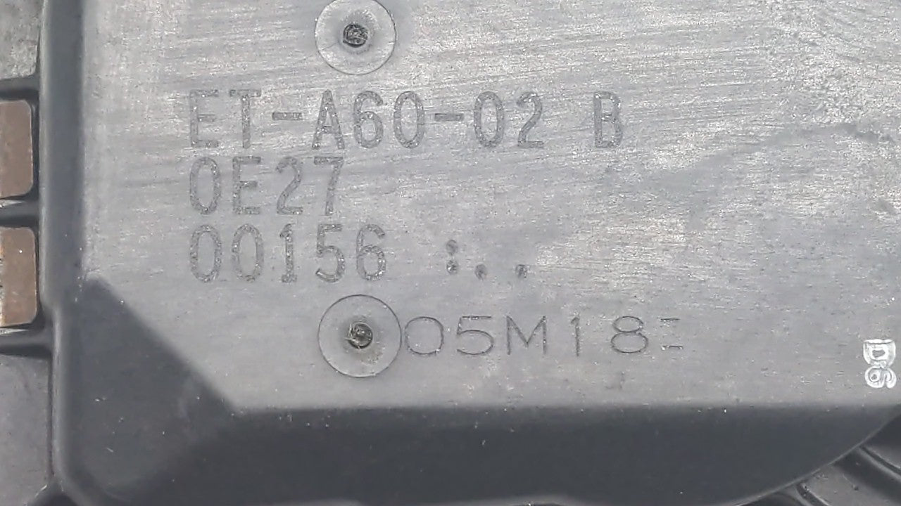 2007-2012 Nissan Sentra Throttle Body P/N:ET-A60-02 ET-A60-02 B Fits OEM Used Auto Parts - Oemusedautoparts1.com