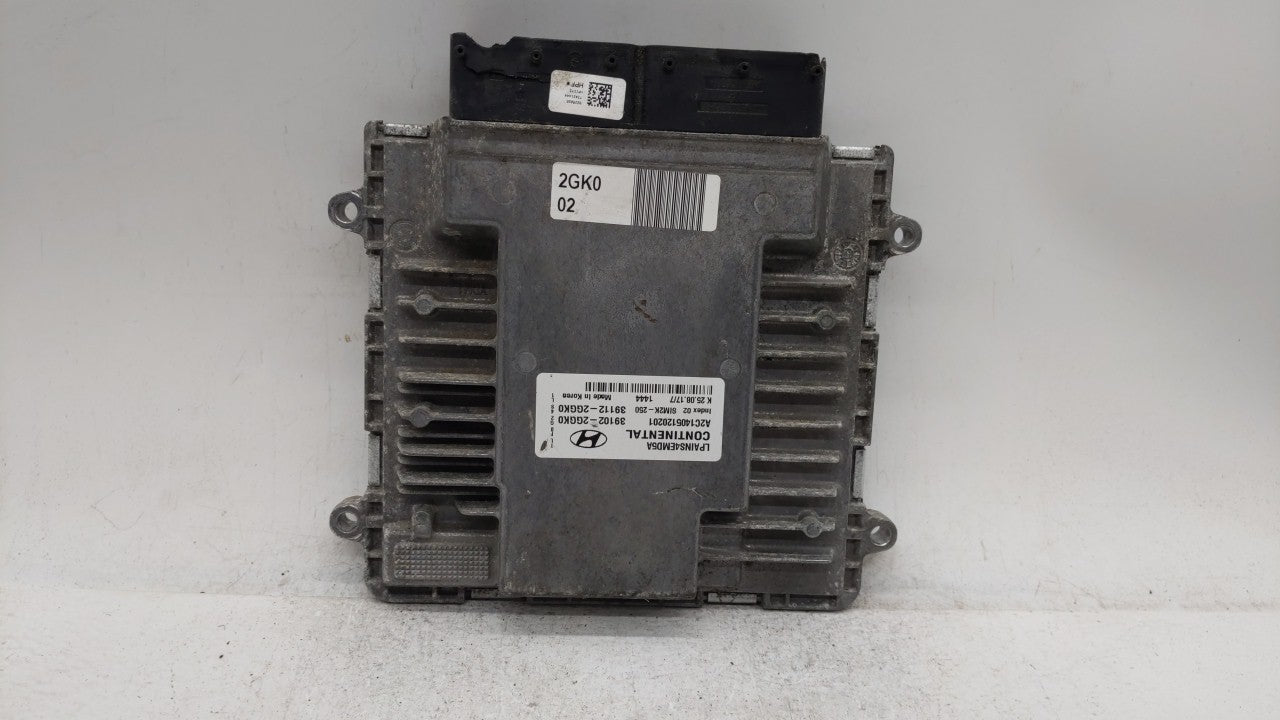 2018-2019 Hyundai Sonata PCM Engine Computer ECU ECM PCU OEM P/N:39102-2GGJ0 39112-2GGJ0 Fits 2018 2019 OEM Used Auto Parts - Oemusedautoparts1.com