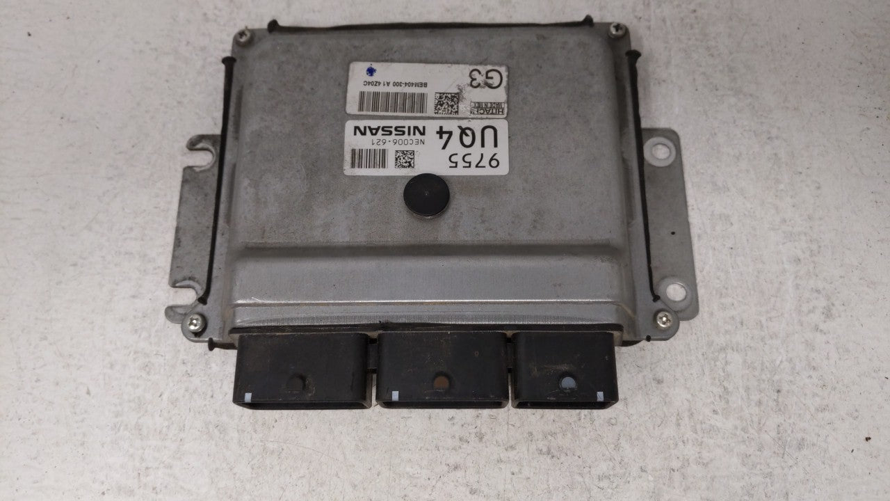 2013-2015 Nissan Sentra PCM Engine Computer ECU ECM PCU OEM P/N:BEM404-300 A1 NEC001-666 Fits 2013 2014 2015 OEM Used Auto Parts - Oemusedautoparts1.com