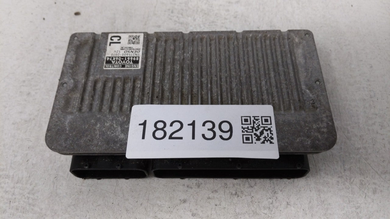 2012-2014 Toyota Camry PCM Engine Computer ECU ECM PCU OEM P/N:89661-06K73 89661-06K74 Fits 2012 2013 2014 OEM Used Auto Parts - Oemusedautoparts1.com