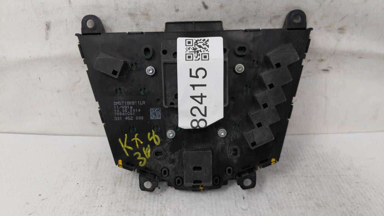 2013-2014 Ford Focus Radio Control Panel - Oemusedautoparts1.com