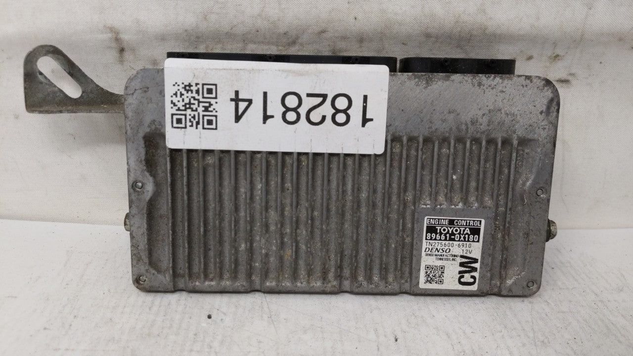 2016 Toyota Camry PCM Engine Computer ECU ECM PCU OEM P/N:89661-0X180 Fits OEM Used Auto Parts - Oemusedautoparts1.com