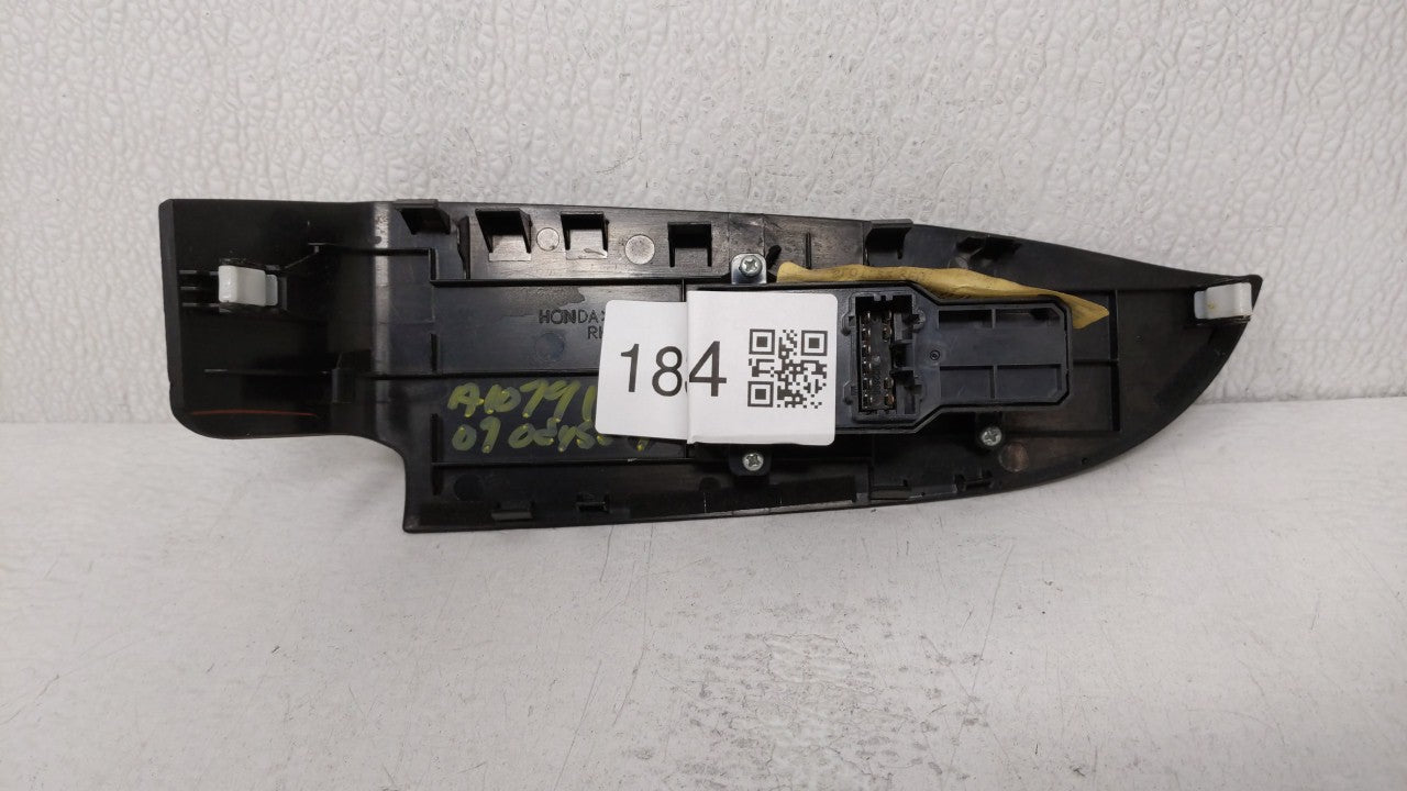 2009 Honda Odyssey Passeneger Right Power Window Switch 83540-shj-a220-m1 - Oemusedautoparts1.com