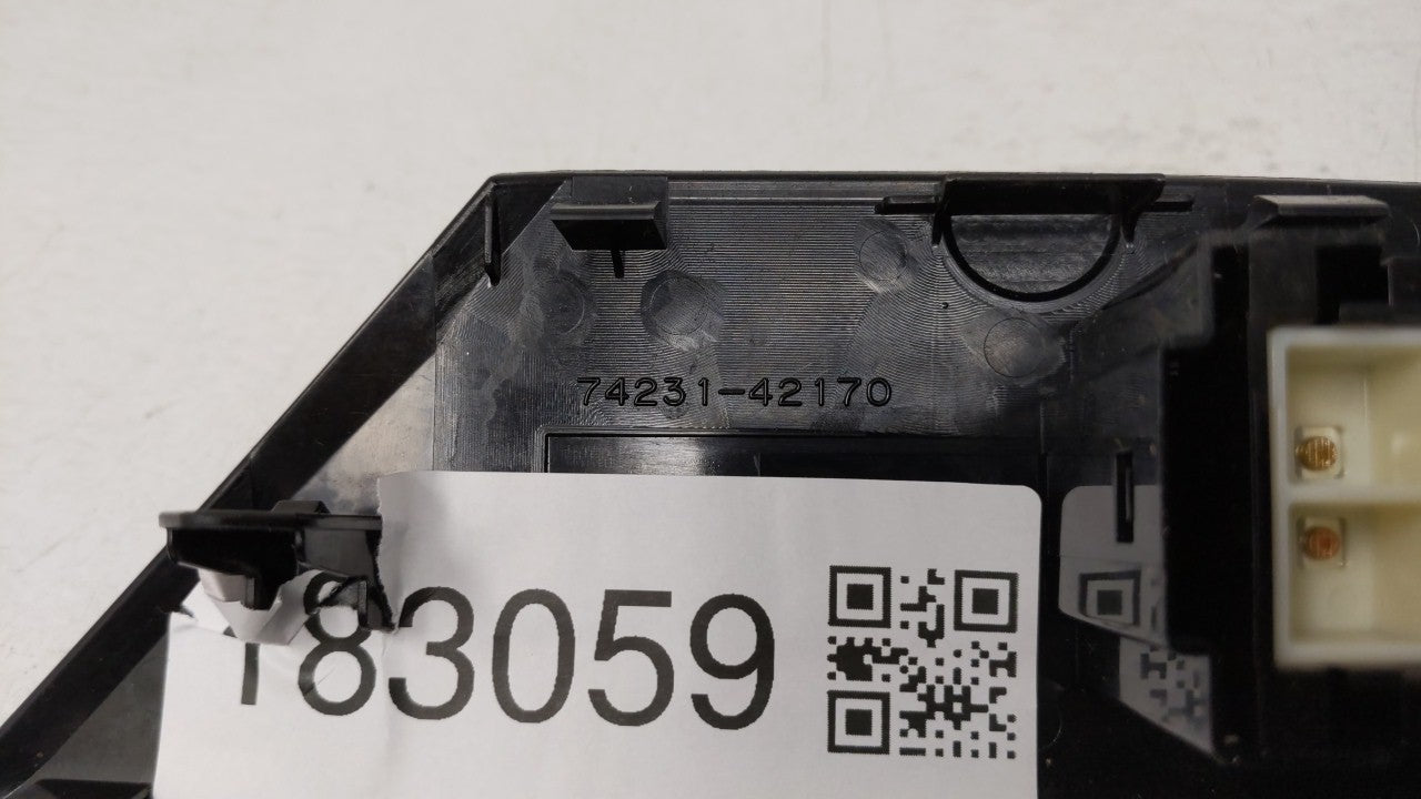 2014 Toyota Rav4 Passeneger Right Power Window Switch 74231-42170 - Oemusedautoparts1.com