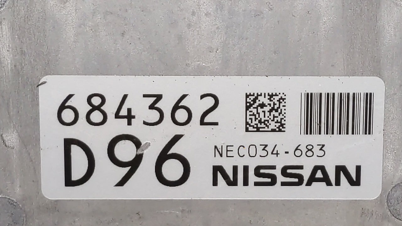 2018-2019 Nissan Pathfinder PCM Engine Computer ECU ECM PCU OEM P/N:237F0 9PJ1A BED40A-300 Fits 2018 2019 OEM Used Auto Parts - Oemusedautoparts1.com