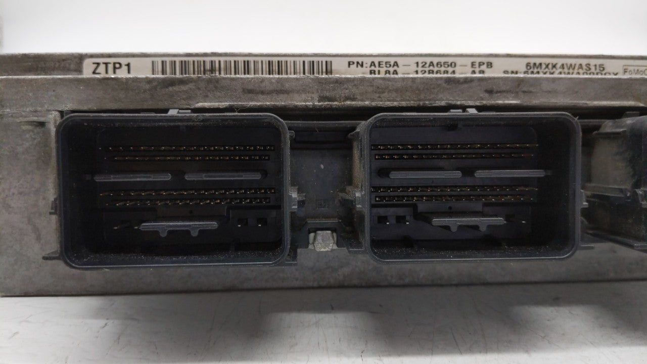 2011-2012 Ford Fusion PCM Engine Computer ECU ECM PCU OEM P/N:AE5A-12A650-EPD AE5A-12A560-EPE Fits 2011 2012 OEM Used Auto Parts - Oemusedautoparts1.com