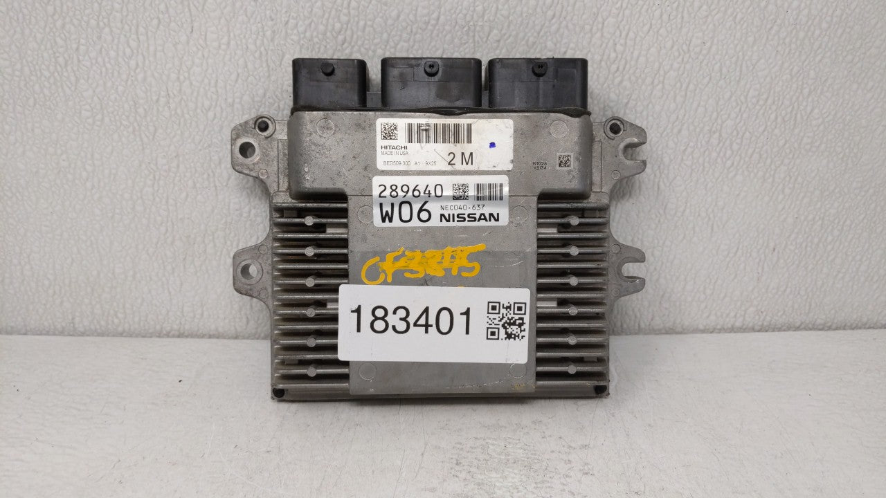 2019 Nissan Altima PCM Engine Computer ECU ECM PCU OEM P/N:NEC041-056 BED509-300 Fits OEM Used Auto Parts - Oemusedautoparts1.com