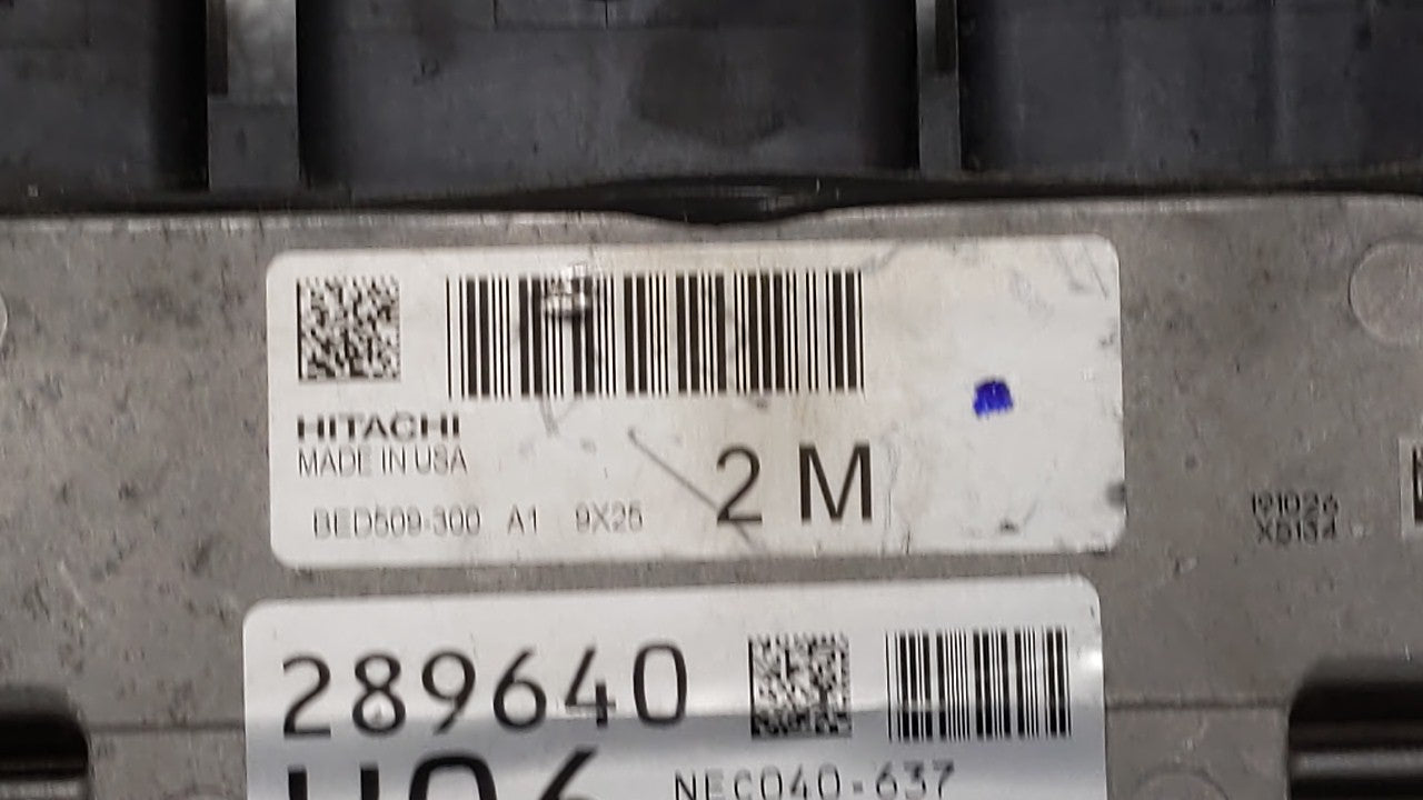 2019 Nissan Altima PCM Engine Computer ECU ECM PCU OEM P/N:NEC041-056 BED509-300 Fits OEM Used Auto Parts - Oemusedautoparts1.com