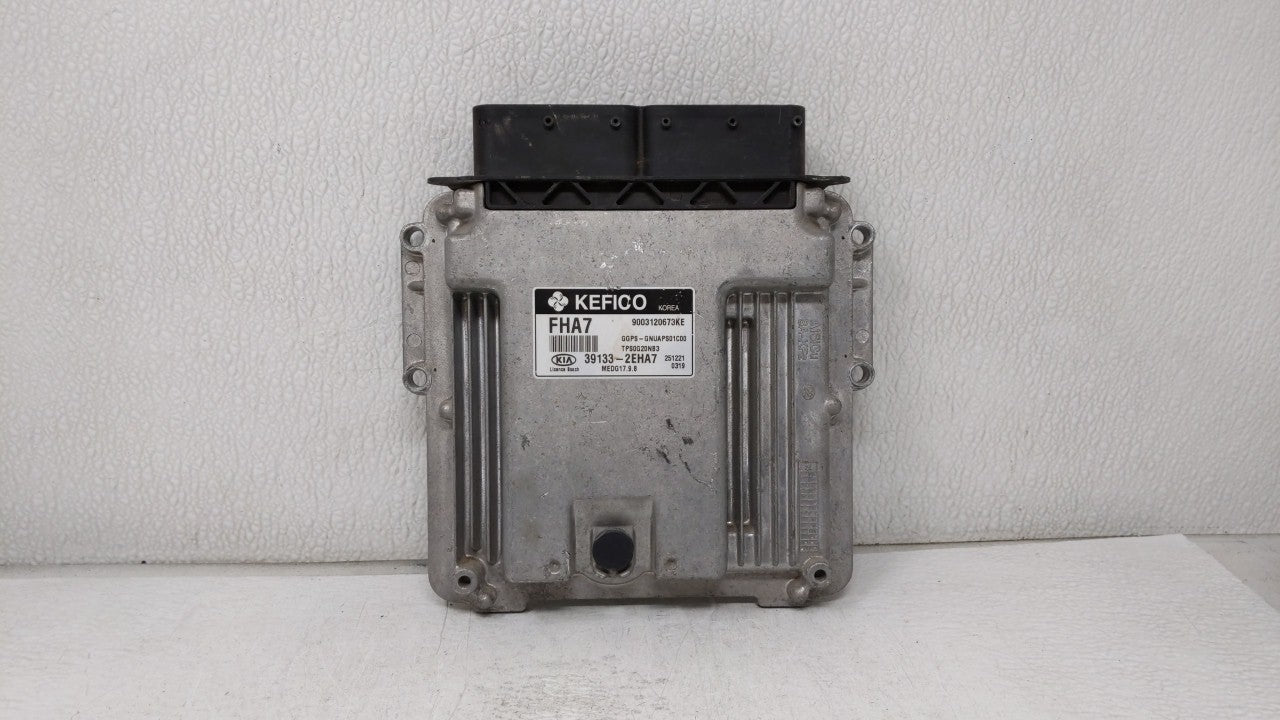 2016 Kia Soul PCM Engine Computer ECU ECM PCU OEM P/N:39133-2EHA7 39131-2EHA7 Fits OEM Used Auto Parts - Oemusedautoparts1.com