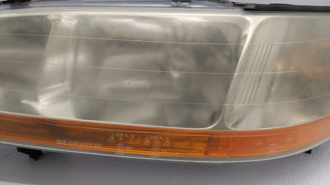 2001-2002 Honda Accord Driver Left Oem Head Light Headlight Lamp - Oemusedautoparts1.com