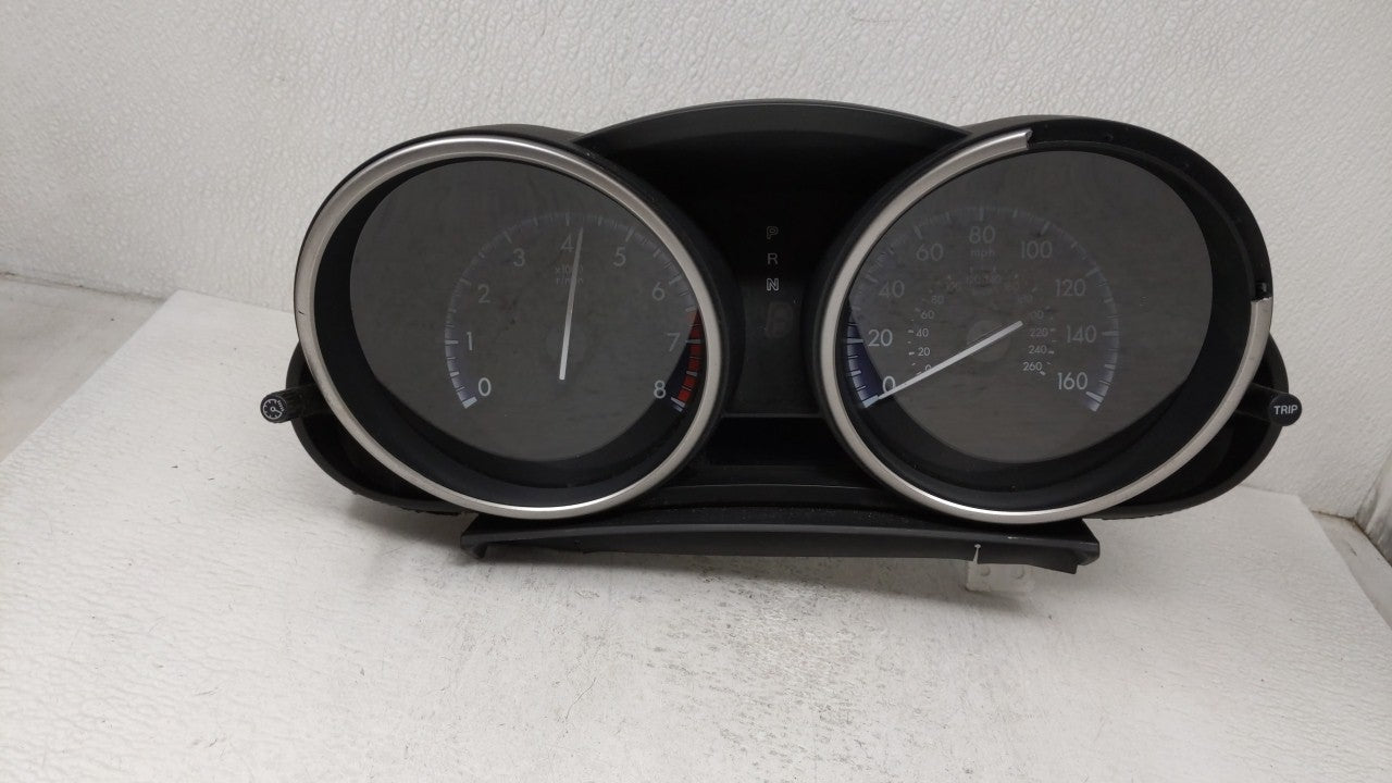 2012-2013 Mazda 3 Instrument Cluster Speedometer Gauges P/N:8M BGV7 C Fits 2012 2013 OEM Used Auto Parts - Oemusedautoparts1.com