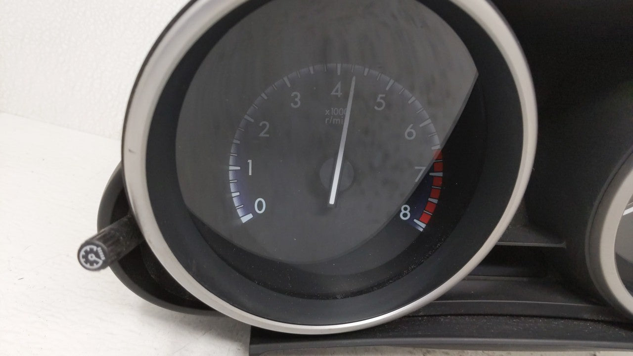 2012-2013 Mazda 3 Instrument Cluster Speedometer Gauges P/N:8M BGV7 C Fits 2012 2013 OEM Used Auto Parts - Oemusedautoparts1.com