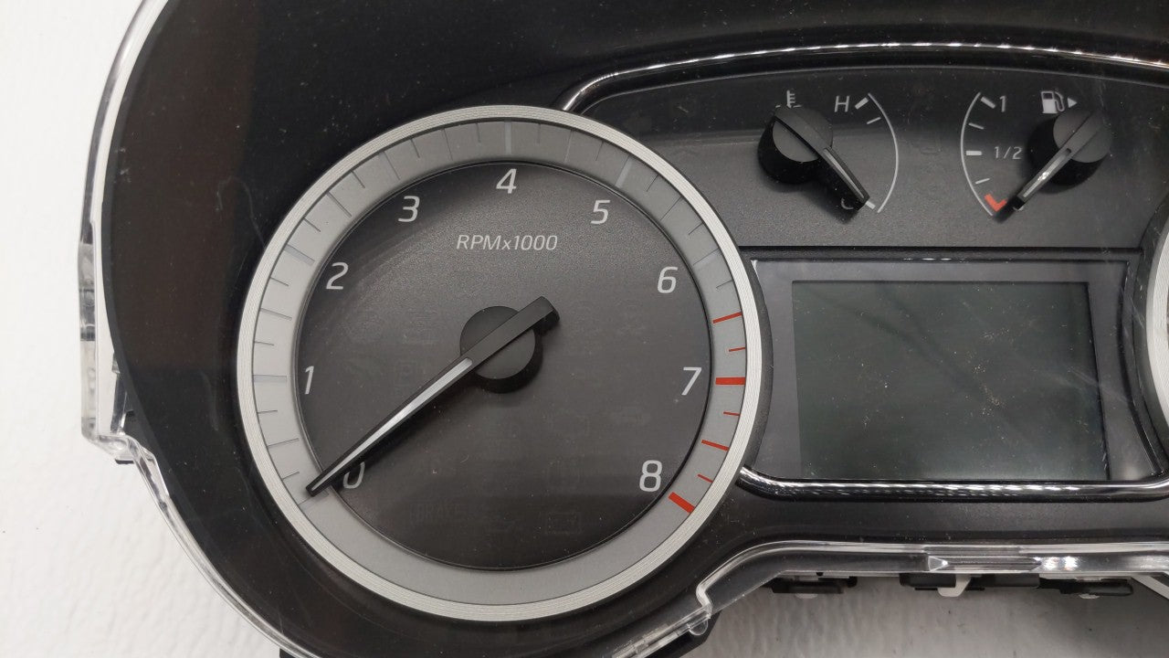 2014-2015 Nissan Sentra Instrument Cluster Speedometer Gauges P/N:248109AM0D Fits 2014 2015 OEM Used Auto Parts - Oemusedautoparts1.com