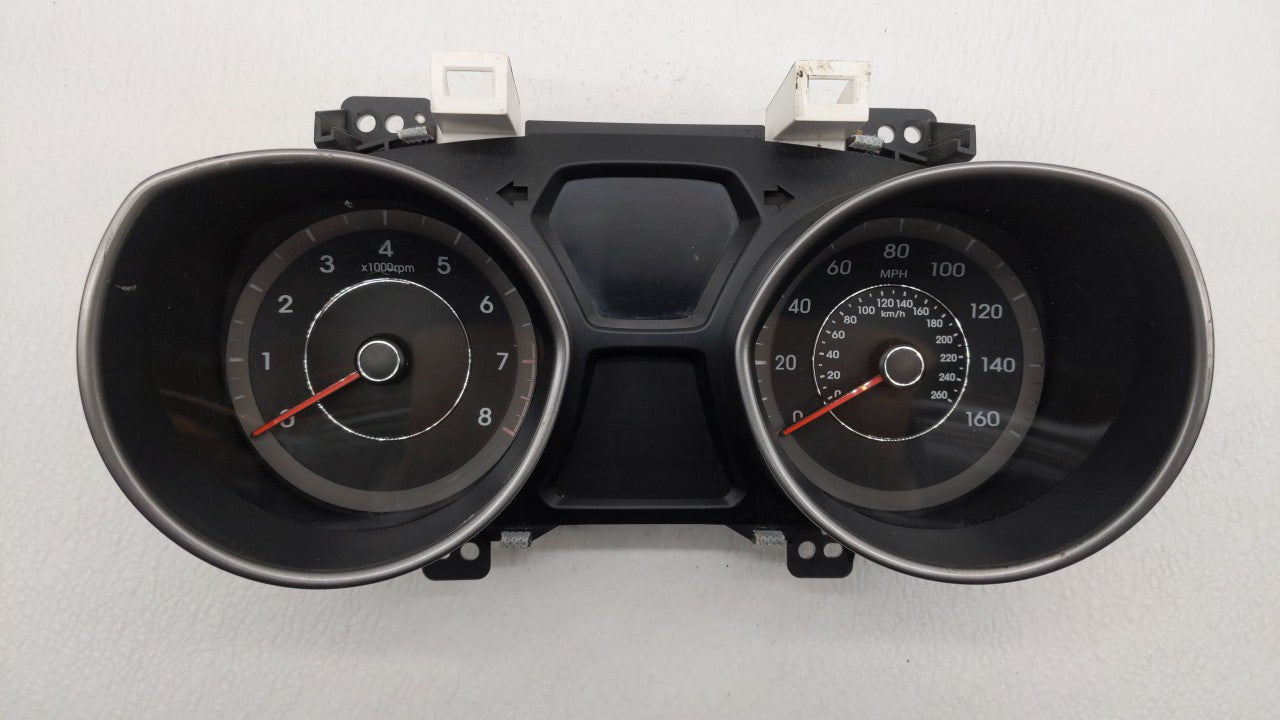 2012 Hyundai Elantra Instrument Cluster Speedometer Gauges P/N:94001-3Y120 94001-3X270 Fits OEM Used Auto Parts - Oemusedautoparts1.com