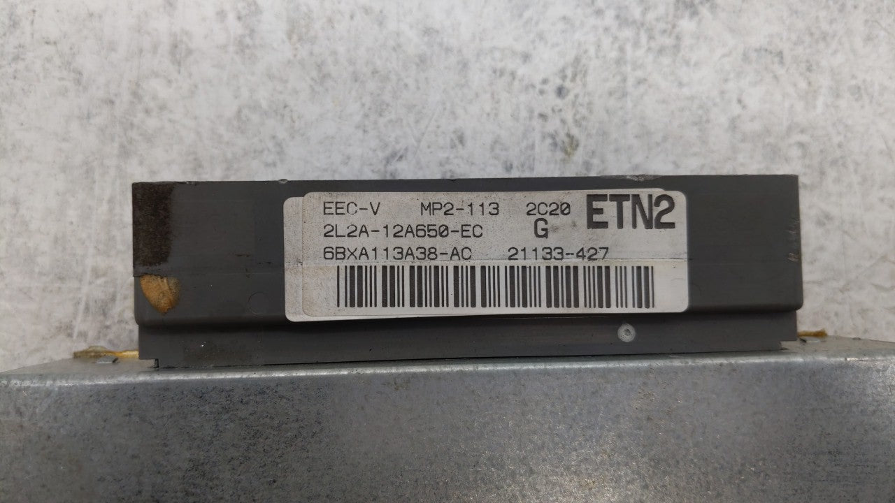 2002 Ford Explorer Sport PCM Engine Computer ECU ECM PCU OEM P/N:2L2A-12A650-EC Fits OEM Used Auto Parts - Oemusedautoparts1.com