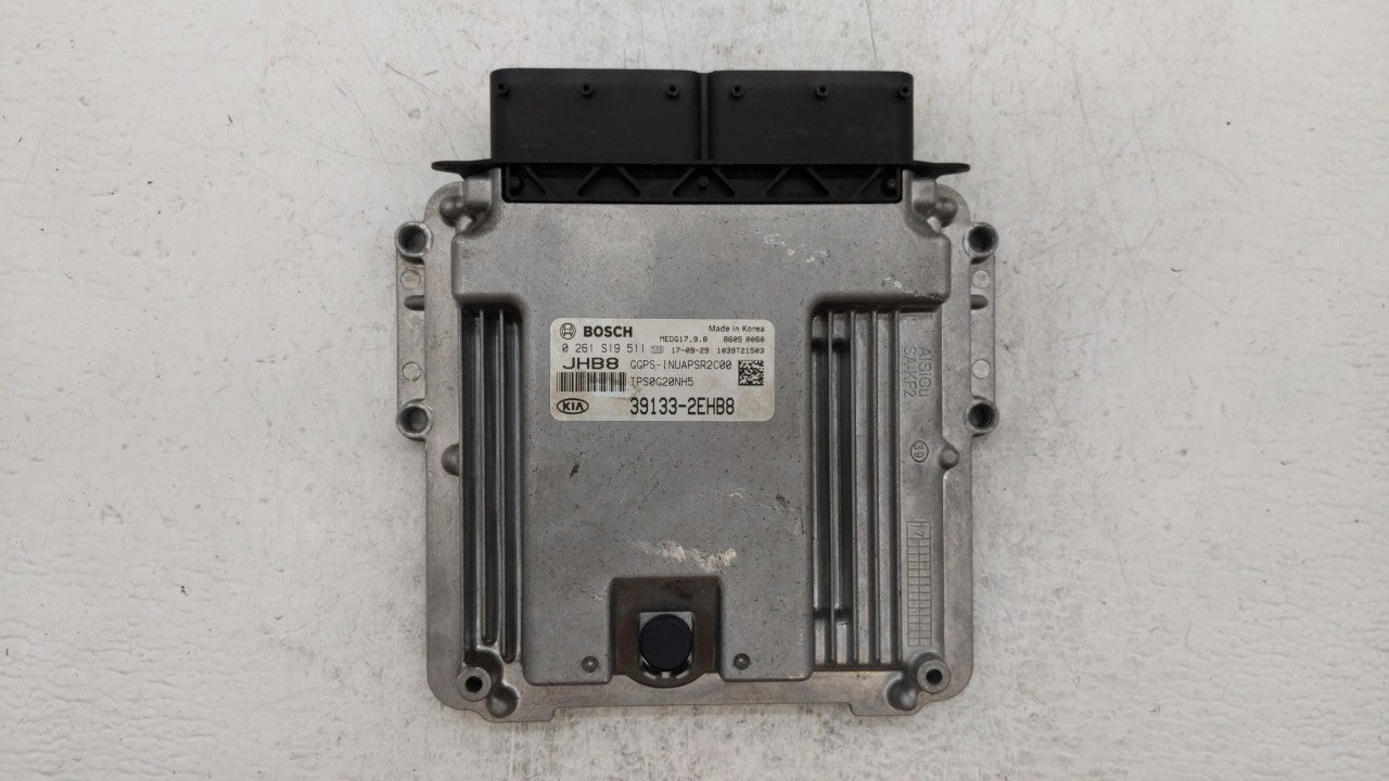 2018 Kia Soul PCM Engine Computer ECU ECM PCU OEM P/N:39133-2EHB8 Fits OEM Used Auto Parts - Oemusedautoparts1.com