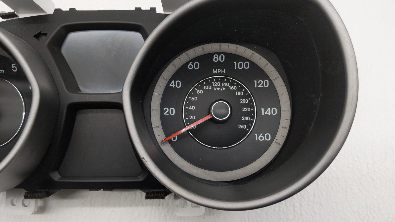 2014-2016 Hyundai Elantra Instrument Cluster Speedometer Gauges P/N:94004-3X210 94004-3Y010 Fits 2014 2015 2016 OEM Used Auto Parts - Oemusedautoparts1.com