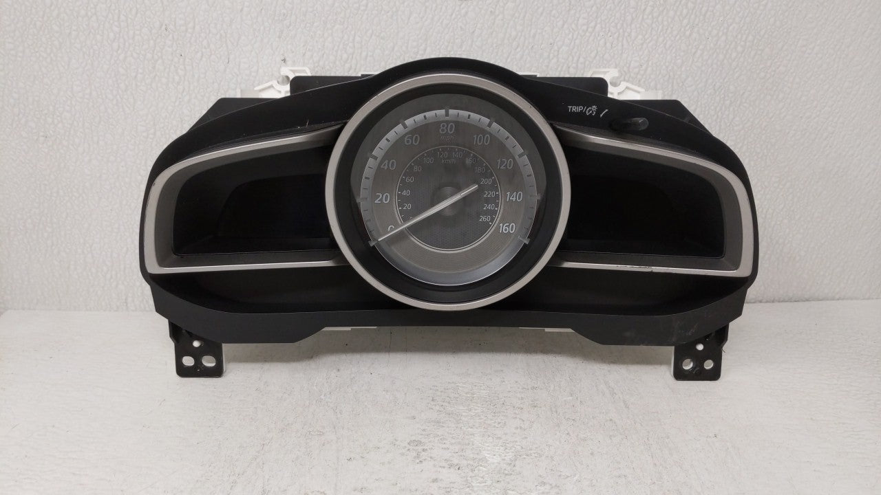 2014 Mazda 3 Instrument Cluster Speedometer Gauges P/N:HABHN1F CBJS9D Fits OEM Used Auto Parts - Oemusedautoparts1.com