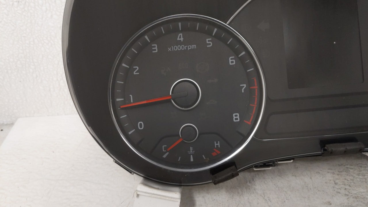 2015 Kia Forte Instrument Cluster Speedometer Gauges P/N:94001-A7300 Fits 2014 2016 OEM Used Auto Parts - Oemusedautoparts1.com