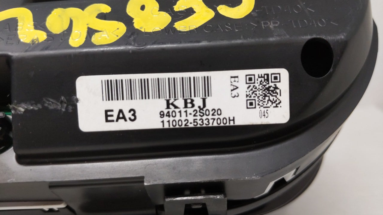 2014-2015 Hyundai Tucson Instrument Cluster Speedometer Gauges P/N:94011-2S040 94011-2S020 Fits 2014 2015 OEM Used Auto Parts - Oemusedautoparts1.com