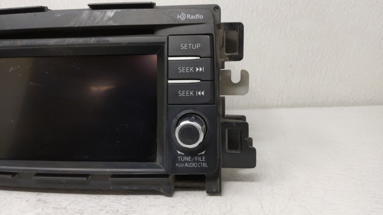 2014 Mazda 6 Radio AM FM Cd Player Receiver Replacement P/N:16730129 CV-VM42E1JMA Fits OEM Used Auto Parts - Oemusedautoparts1.com