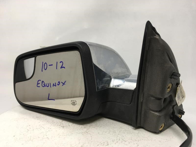 2011 Chevrolet Equinox Side Mirror Replacement Driver Left View Door Mirror P/N:CHROME DRIVER LEFT Fits OEM Used Auto Parts - Oemusedautoparts1.com