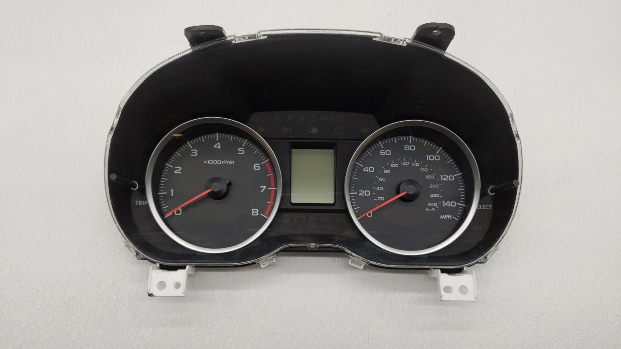 2015 Subaru Forester Instrument Cluster Speedometer Gauges P/N:85002SG660 Fits OEM Used Auto Parts - Oemusedautoparts1.com