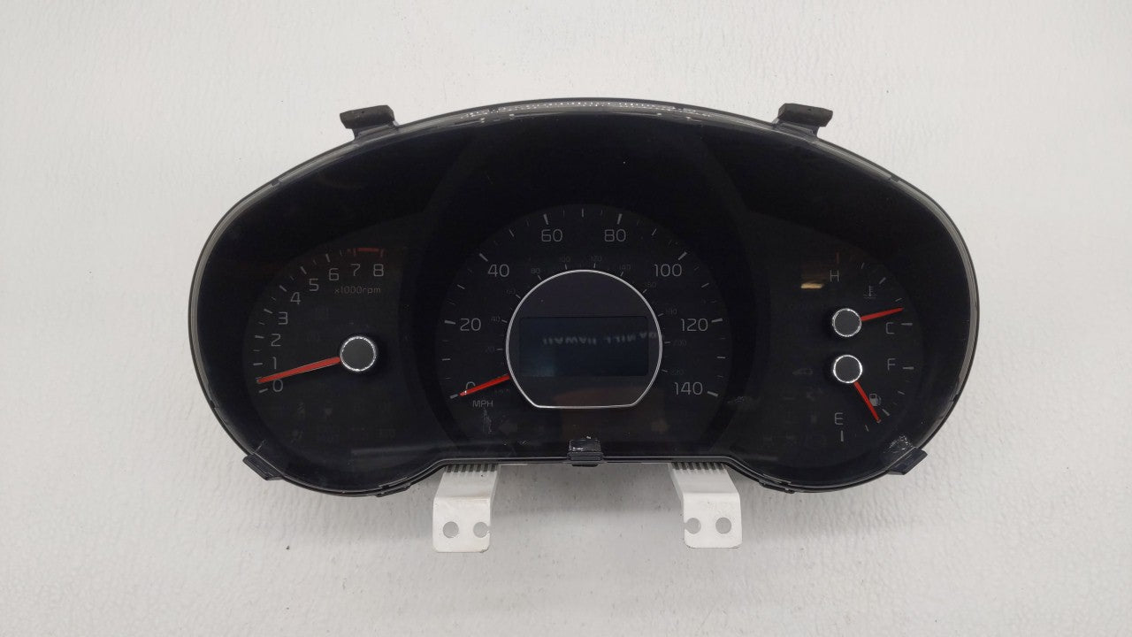 2017-2019 Kia Soul Instrument Cluster Speedometer Gauges P/N:94006-92720 94006-B2720 Fits 2017 2018 2019 OEM Used Auto Parts - Oemusedautoparts1.com