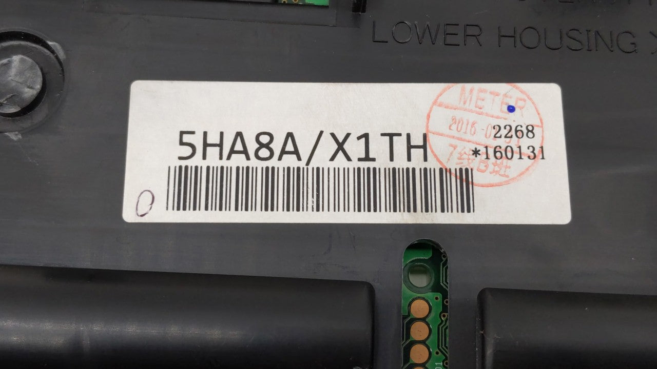 2016 Nissan Rogue Instrument Cluster Speedometer Gauges P/N:248105HA3A 5HA8A Fits OEM Used Auto Parts - Oemusedautoparts1.com