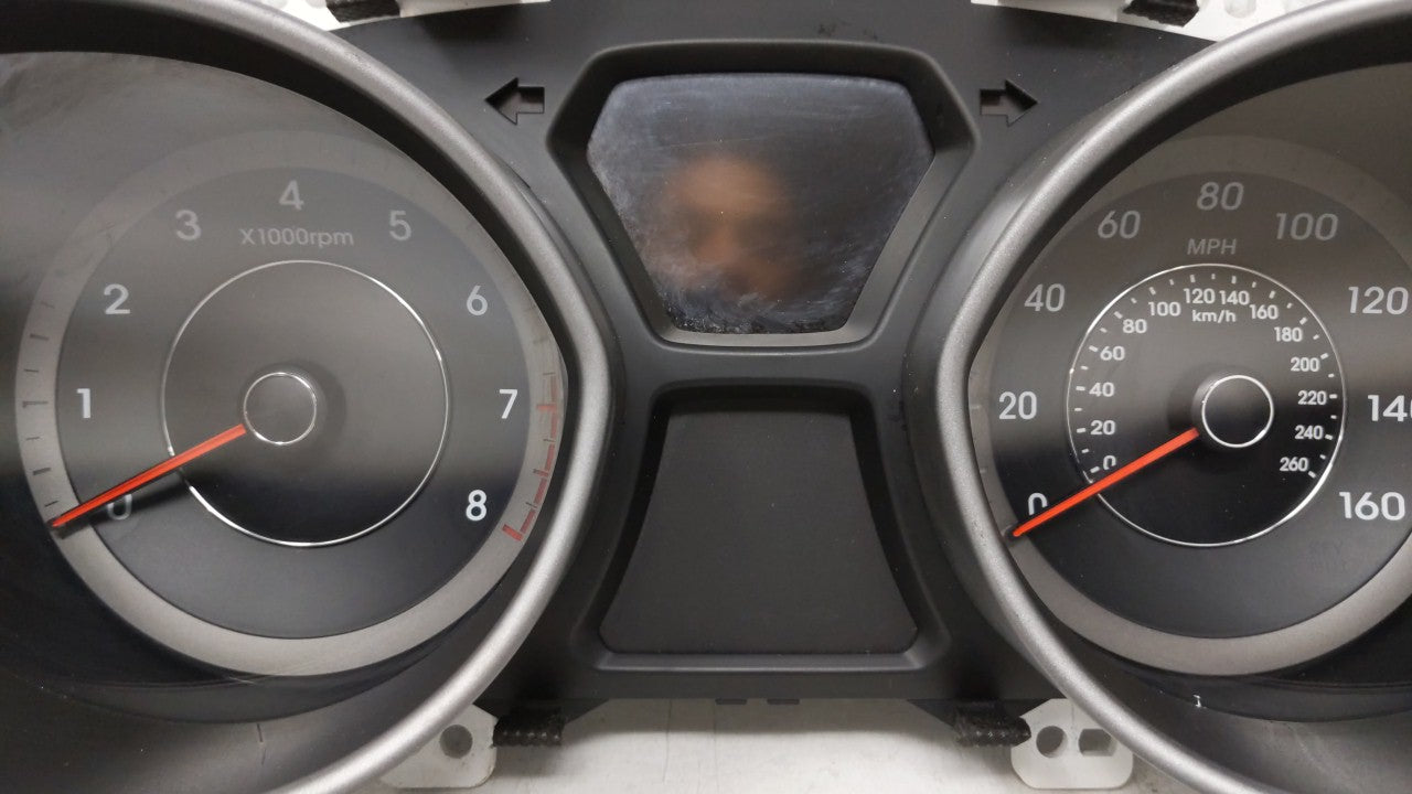 2014 Hyundai Elantra Instrument Cluster Speedometer Gauges P/N:94004-3X210 Fits OEM Used Auto Parts - Oemusedautoparts1.com