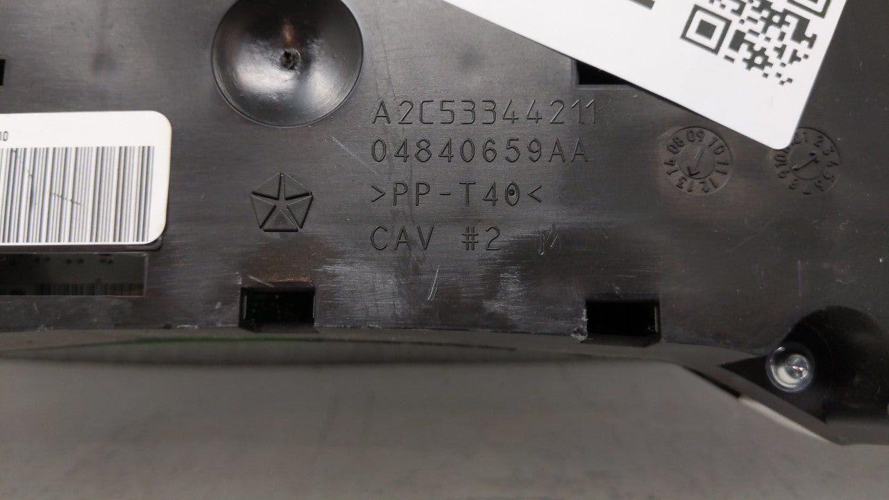 2011-2014 Chrysler 200 Instrument Cluster Speedometer Gauges P/N:P56046911AE P56046512AF Fits 2011 2012 2013 2014 OEM Used Auto Parts - Oemusedautoparts1.com